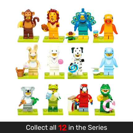 LEGO Collectable Minifigures - Dolphin Costume Fan (9 of 12) [Series 28] Animal Series