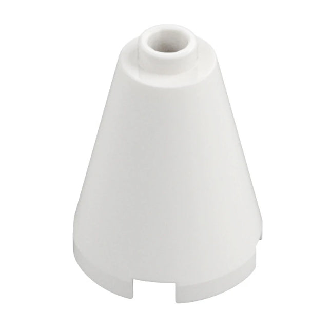 LEGO Cone 2 x 2 x 2 - Open Stud, White [3942c]