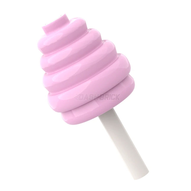 LEGO Minifigure Food - Cotton Candy on a Stick, Bright Pink [35574]