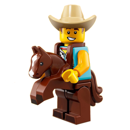 LEGO Collectable Minifigures - Cowboy Costume Guy (15 of 17) [Series 18]