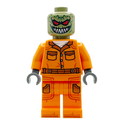 LEGO Minifigure - Killer Croc - Prison Jumpsuit, Side Pockets (2025) [DC COMICS]