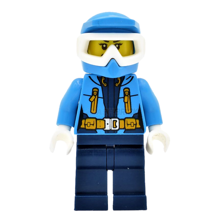 LEGO Minifigure - Female, Explorer, Helmet, Goggles [CITY]