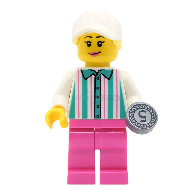 LEGO Minifigure - Female, Ice Cream Vendor [CITY]
