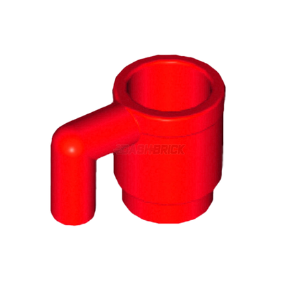 LEGO Minifigure Accessory - Mug/Cup, Red [3899]