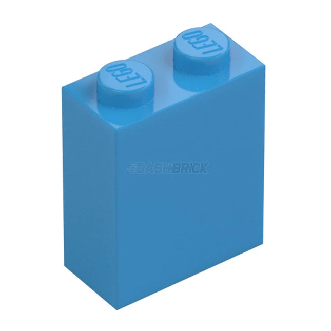 LEGO Brick 1 x 2 x 2, Inside Stud Holder, Dark Azure [3245c] 6219792
