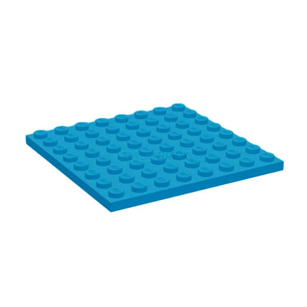 LEGO Plate, 8 x 8, Dark Azure [4210802] 6383008