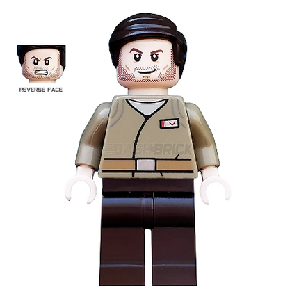LEGO Minifigure - Resistance Officer (Major Brance) [STAR WARS]