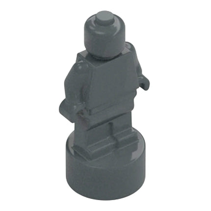 LEGO Minifigure Accessory - Trophy / Statuette, Dark Grey [90398] 6299494