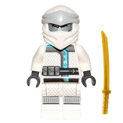 LEGO Minifigure - Zane - Legacy, Sons of Garmadon Robe (2019) [NINJAGO]