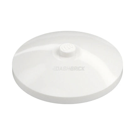 LEGO Dish 4 x 4 Inverted (Radar) with Solid Stud, White [3960] 396001