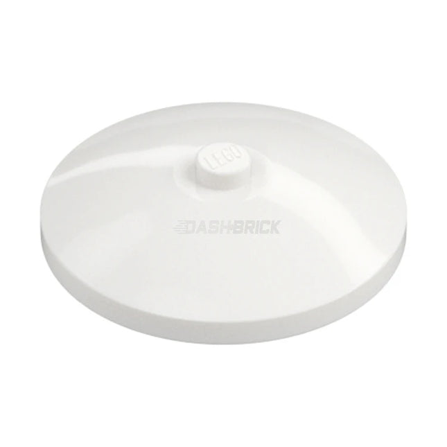 LEGO Dish 4 x 4 Inverted (Radar) with Solid Stud, White [3960] 396001