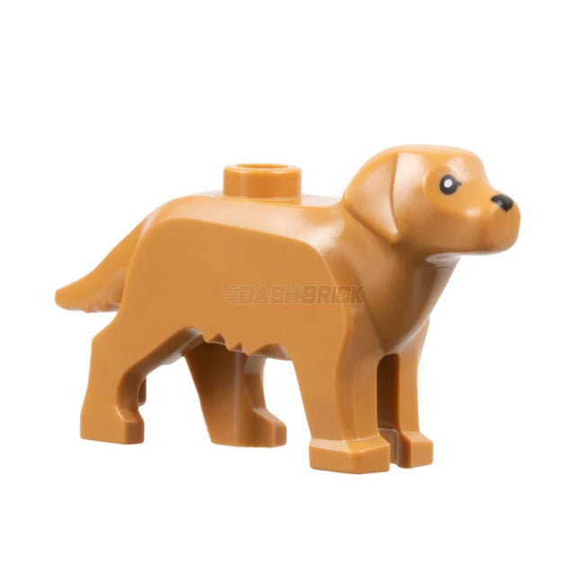 LEGO Minifigure Animal - Dog, Labrador/Golden Retriever, Medium Nougat [69962pb02]