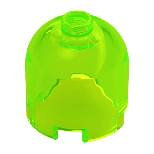 LEGO Brick, Round 2 x 2 x 1 2/3 Dome Top, Trans-Bright Green [30151] 6290270