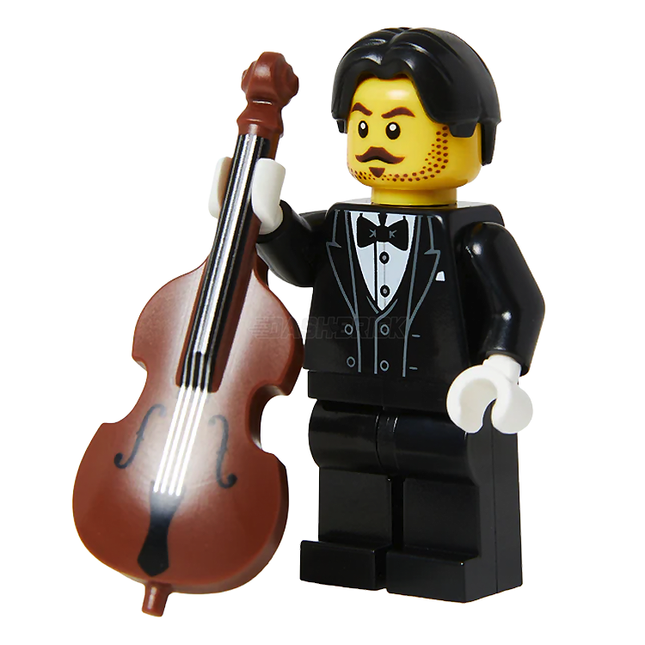 LEGO Minifigure - Double Bass Player, Formal (BAM) [Limited Edition]