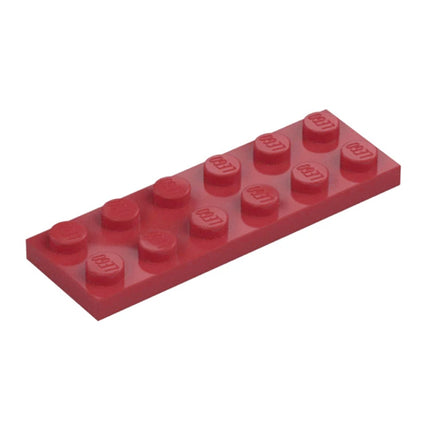 LEGO Plate 2 x 6, Dark Red [3795] 4618986