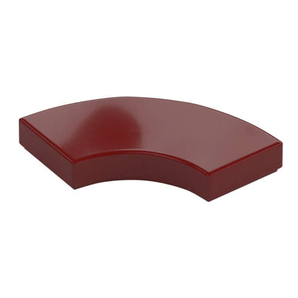 LEGO Tile, Round Corner 2 x 2 Macaroni, Dark Red [27925] 6172632