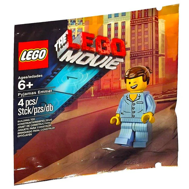 LEGO - Pyjamas Emmet, The LEGO Movie Polybag (2014) [5002045] Sealed Exclusive Minifigure