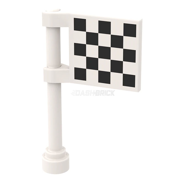 LEGO Flag 2 x 2 Square "Checkered/Finisher's Flag" White [2335p03] 4523412