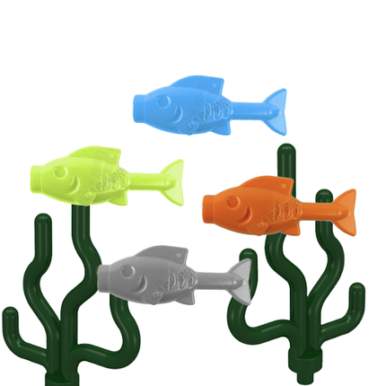 LEGO Minifigure Animal - Fish Set (6 parts) [64648] - Combo Pack