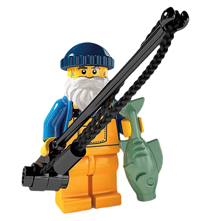 LEGO Collectable Minifigures - Fisherman (1 of 16) [Series 3]