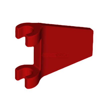 LEGO Flag 2 x 2 Trapezoid, Red [44676] 6134627