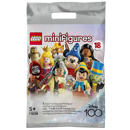 LEGO Collectable Minifigures - Sorcerer’s Apprentice Mickey (4 of 18) [Disney 100] SEALED