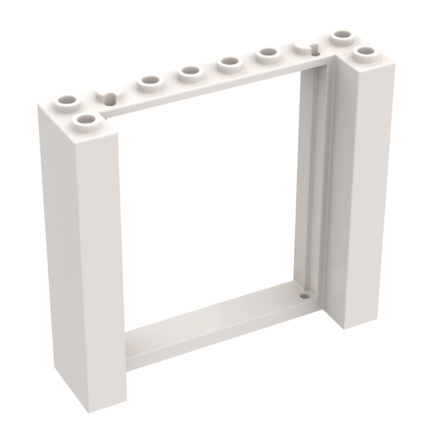 LEGO Door, Frame 2 x 8 x 6, White [80400] 6396798