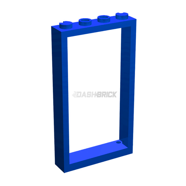 LEGO Door Frame 1 x 4 x 6, Two Holes, Blue [60596 / 40289]