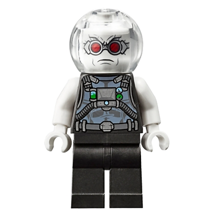 LEGO Minifigure - Mr. Freeze, Pearl Dark Gray (2020) [DC Comics]