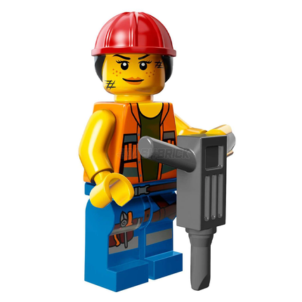 LEGO Collectable Minifigures - Gail the Construction Worker (9 of 16) [The LEGO Movie]