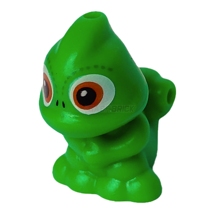 LEGO Minifigure Animal - Chameleon, Upright "Pascal", Bright Green [36106pb02]