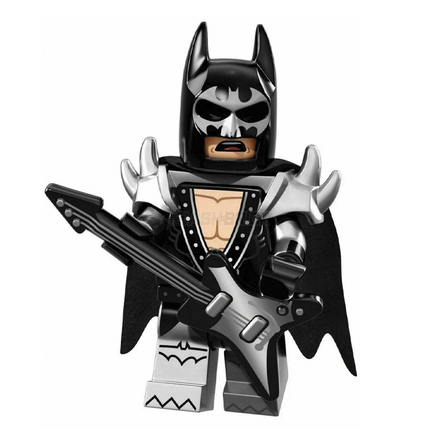 LEGO Collectable Minifigures - Glam Metal Batman (2 of 20) [The Batman Movie Series 1]