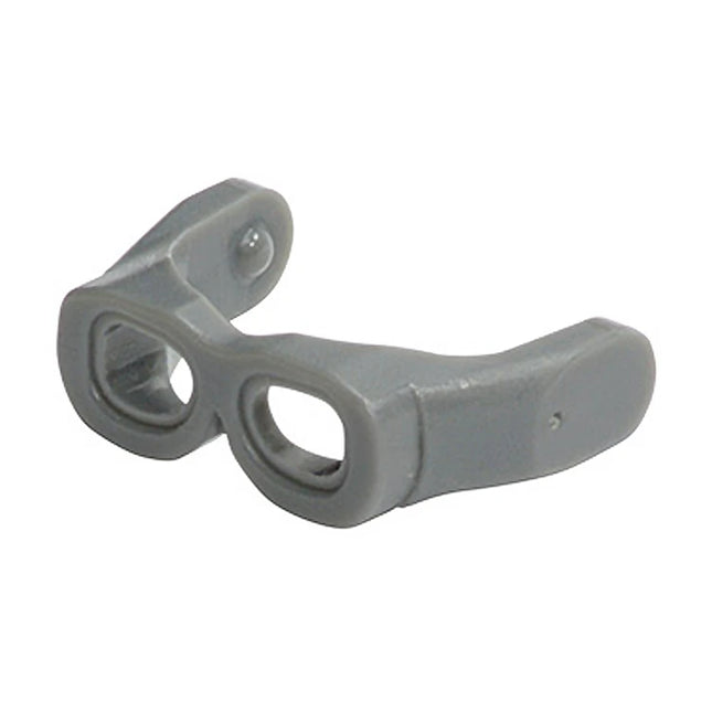 LEGO Minifigure Part - Visor Goggles (Helmet Add-On), Dark Grey [30170] 6170695