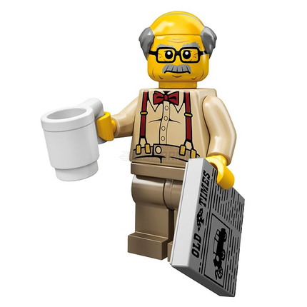 LEGO Collectable Minifigures - Grandfather (Grandpa) (8 of 16) [Series 10]