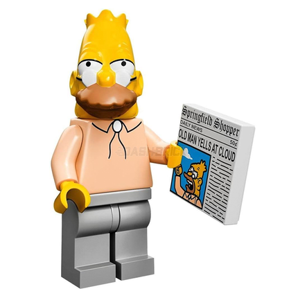 LEGO Collectable Minifigures - Grampa Simpson (6 of 16) [The Simpsons Series 1]