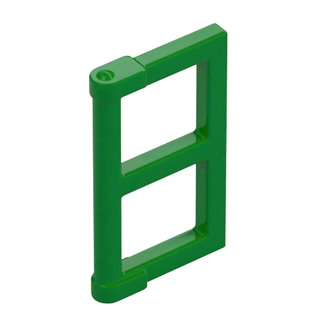 LEGO Window Pane for Window 1 x 2 x 3 with Thick Corner Tabs, Green [60608] 6320190