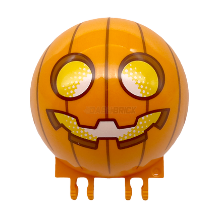 LEGO Pumpkin Jack O' Lantern, Canopy Half Sphere, Dark Orange [50747pb20] 6425486