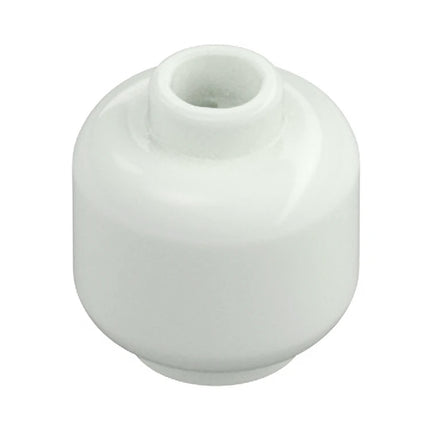 LEGO Minifigure Part - Head (Plain) - Hollow Stud, Glow in the Dark [3626c]