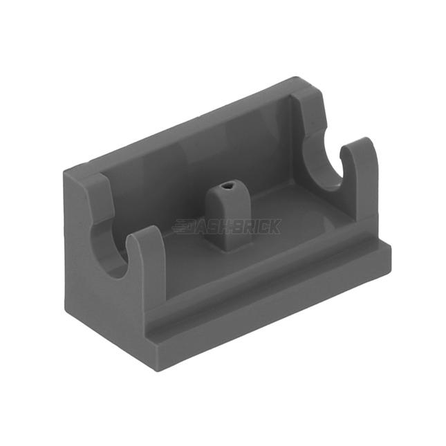 LEGO Hinge Brick 1 x 2 Base, Dark Grey [3937] 4211066