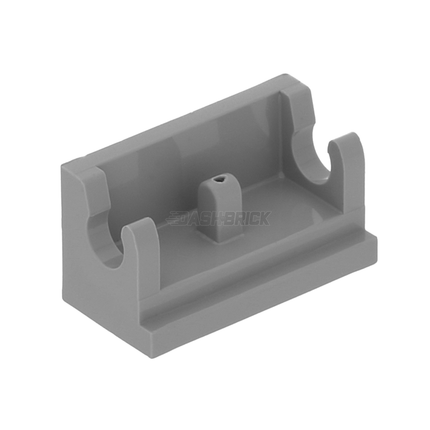 LEGO Hinge Brick 1 x 2 Base, Light Grey [3937] 4211469