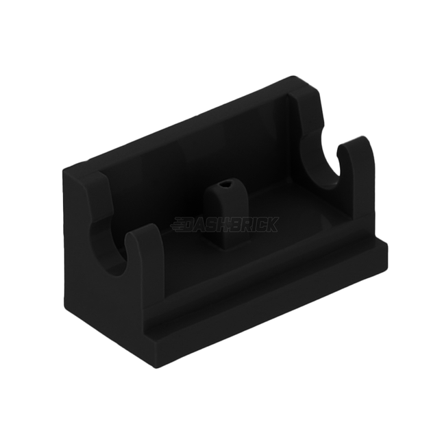 LEGO Hinge Brick 1 x 2 Base, Black [3937] 393726