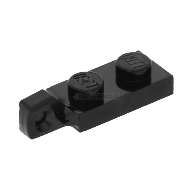 LEGO Hinge Plate 1 x 2 Locking with 1 Finger on End without Bottom Groove, Black [44301b] 6266224