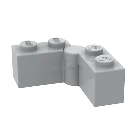 LEGO Hinge Brick 1 x 4 Swivel Top & Bottom, Light Grey [3830 / 3831] 6327412 4211461