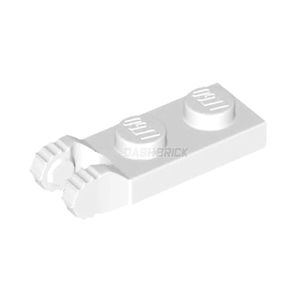 LEGO Hinge Plate 1 x 2 Locking, 2 Fingers on End, White [54657] 6267044