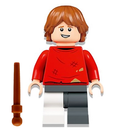 LEGO Minifigure - Ron Weasley - Red Sweater, Leg Cast [HARRY POTTER]