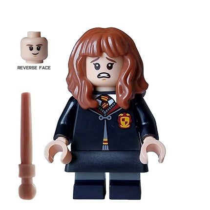 LEGO Minifigure - Hermione Granger - Gryffindor Robe Clasped, Black Skirt (2024) [HARRY POTTER]