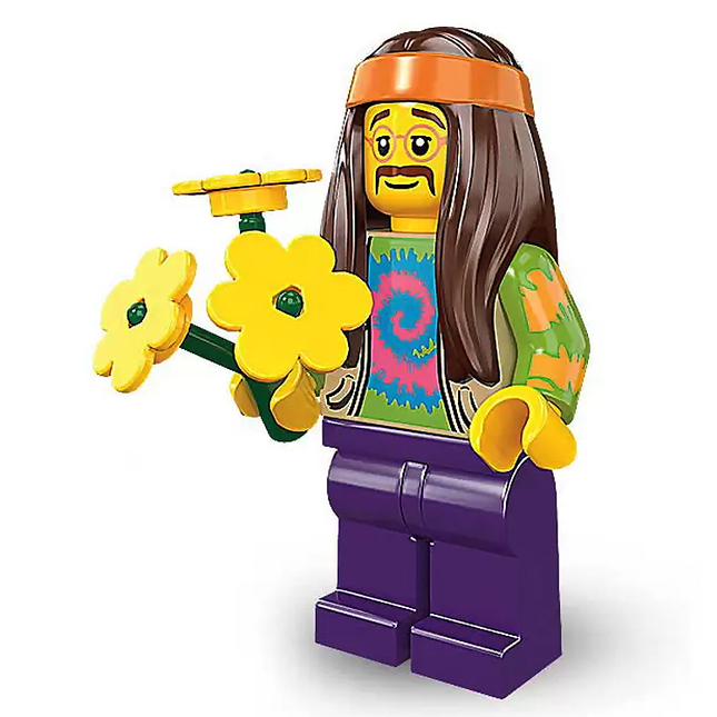 LEGO Collectable Minifigures - Hippie (11 of 16) [Series 7]