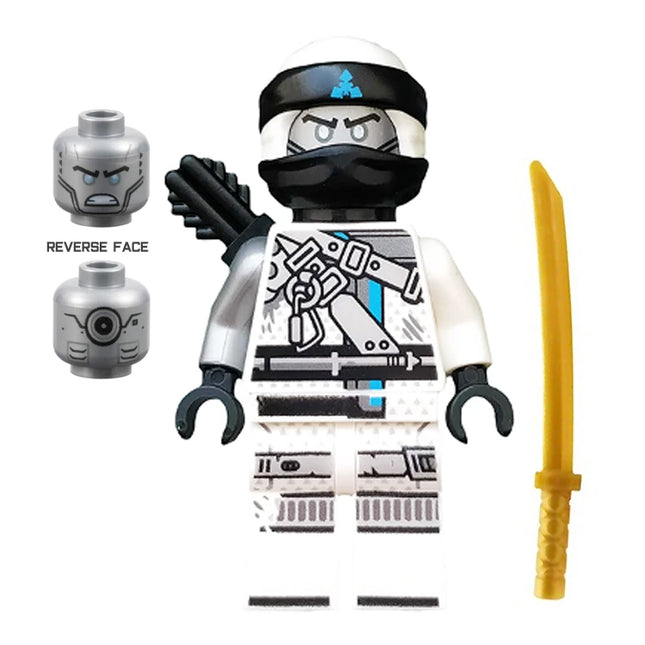 LEGO Minifigure - Zane - Hunted (2018) [NINJAGO]