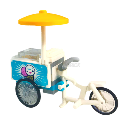 LEGO "Ice-Cream Cart" - Sweets Bicycle Delivery [MiniMOC]