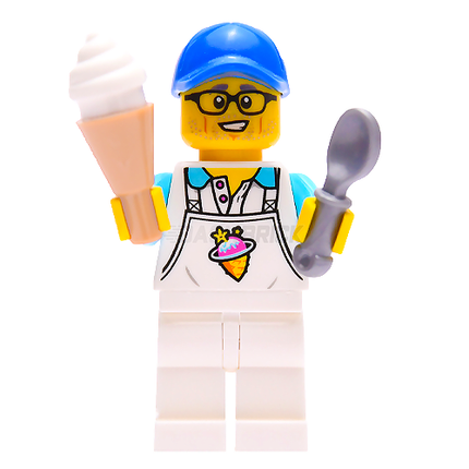 LEGO Minifigure - Ice-Cream Vendor, "Hai" [NINJAGO]